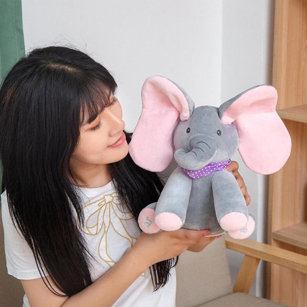 🎅Early Christmas Sale -49% OFF🎁Peek-a-Boo Elephant Animated Plush Toy 👀🐘