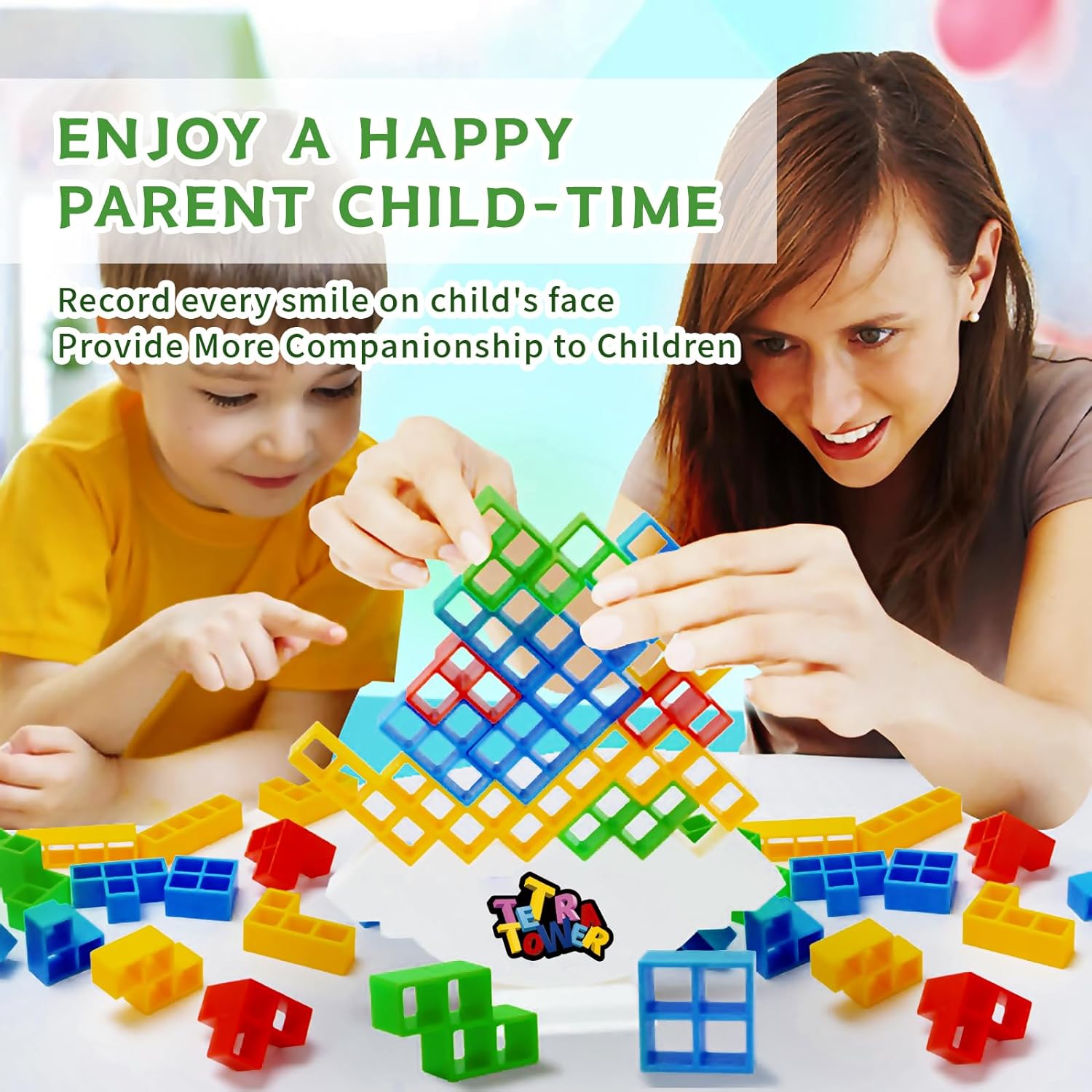 Tetra Tower Stacking Game