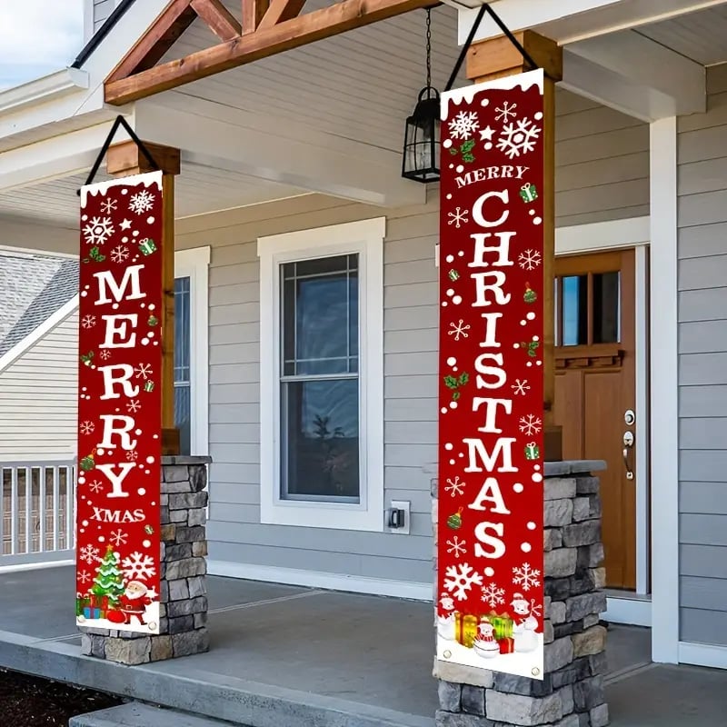 🏠2025 Christmas Decoration Banners
