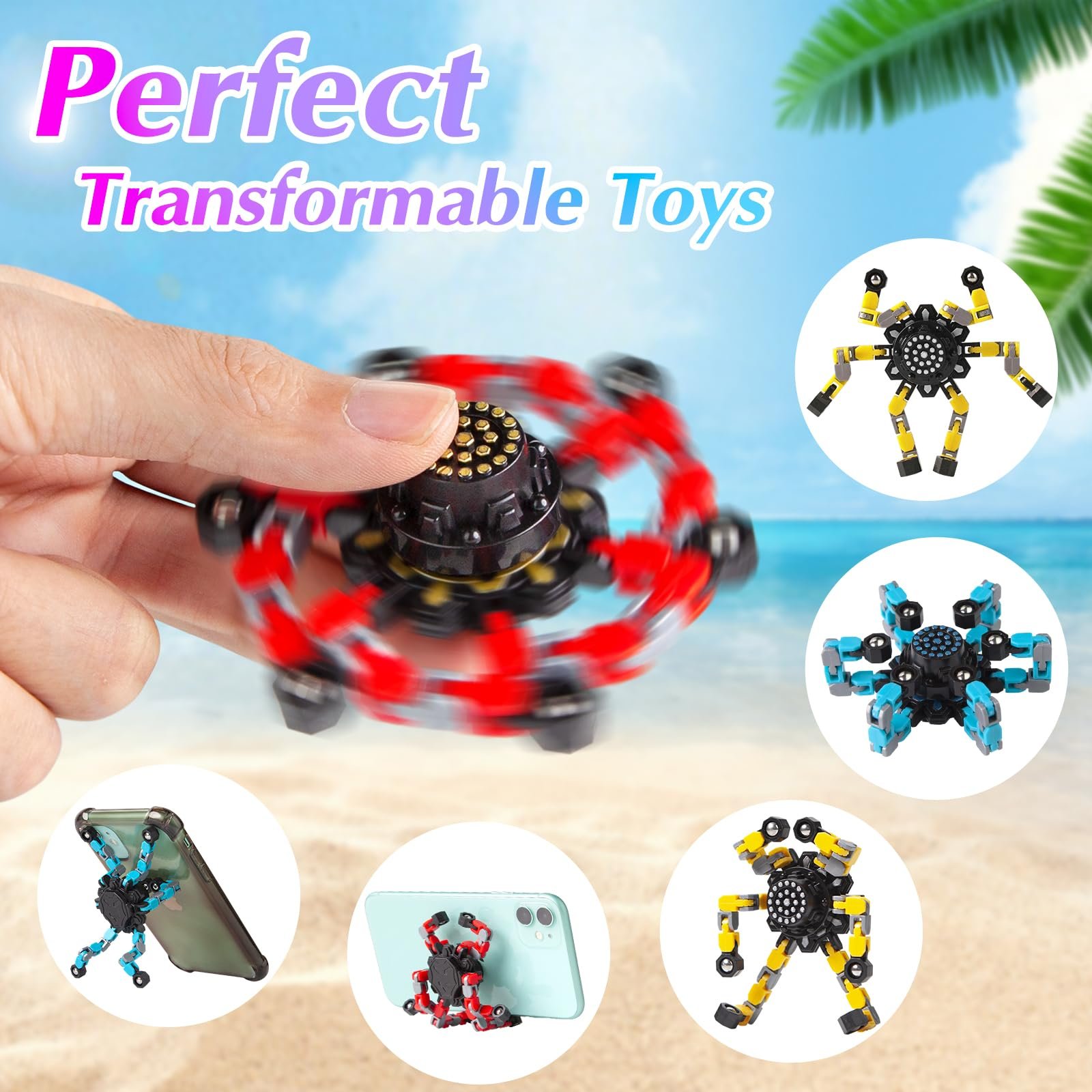 Transformable Fidget Spinner
