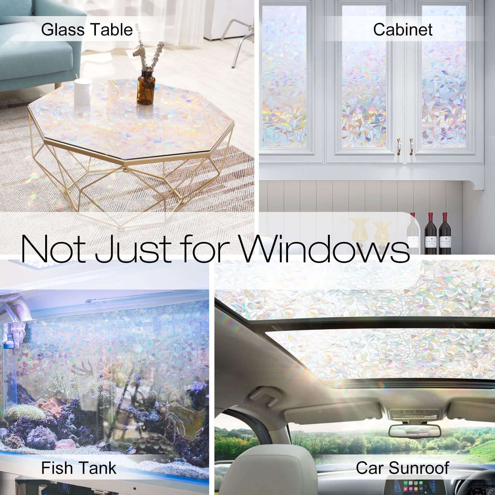 Rainbow Window Privacy Film