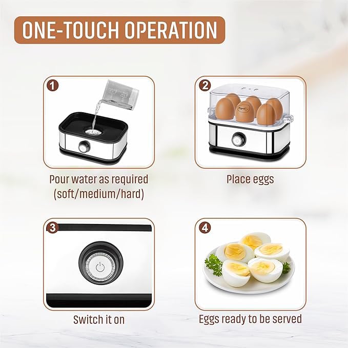 🏆Flash Sale⚡ 50K+ SOLD! Almost Gone-💥Effortless Egg Cooking with the Ultimate Stainless Steel Egg Cooker 🍳✨,Best gifts