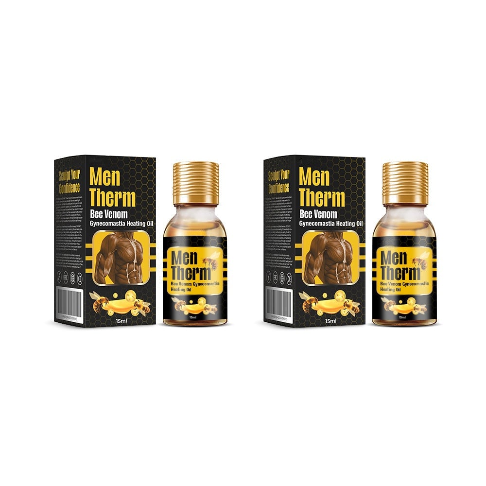 ABOXUN MenTherm Bee Venom Gynecomastia Heating Oil
