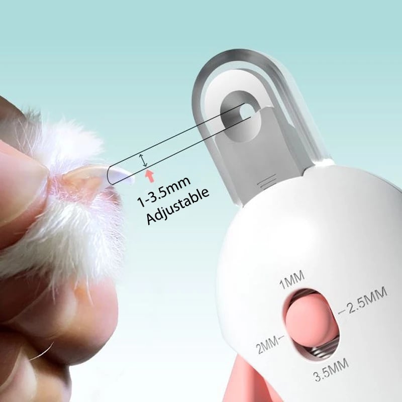 Adjustable round hole pet cat nail clipper does not hurt blood vessels, safe blind clipping