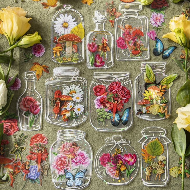 🔥 Free Dried Flower+Tweezers🌸Transparent Dried Flower Bookmarks-DIY Gifts Bookmarks