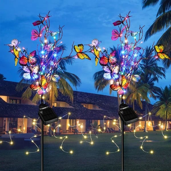 🎁2024 New Year Hot Sale🎁 🔥Solar Outdoor Butterfly Lights
