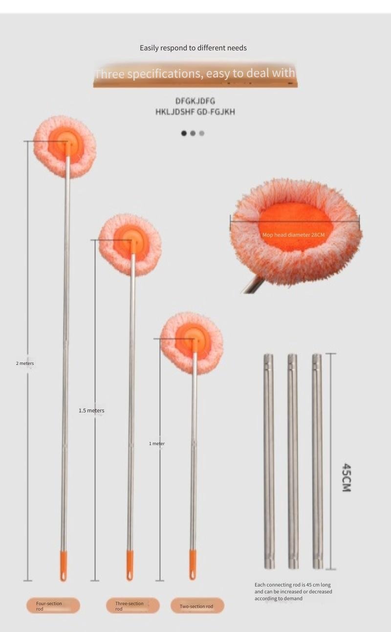 🎁2024 New Year Hot Sale🎁(🔥  Promotion-SAVE 49% OFF) 360° Rotatable Adjustable Cleaning Mop 