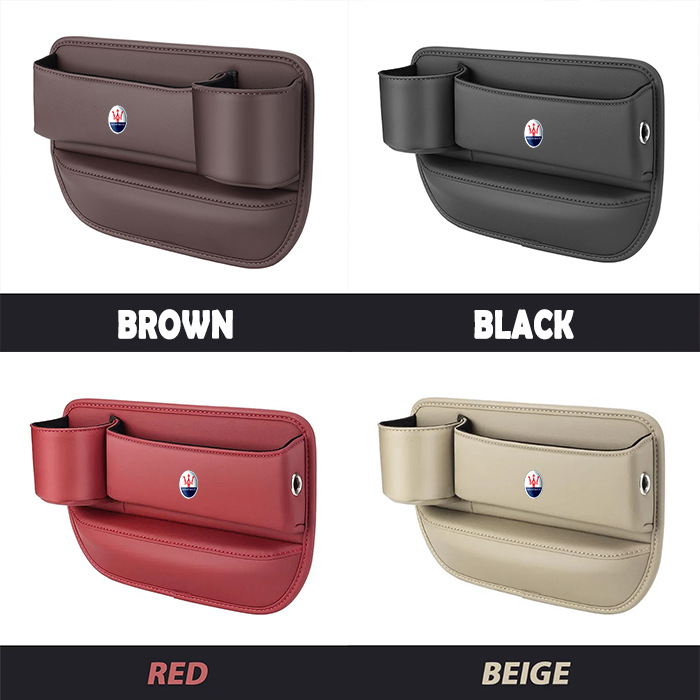 🔥HOT SALE🔥Car Leather Cup Holder Gap Bag