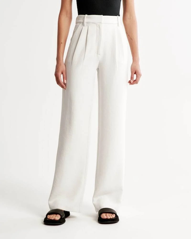 SKYCALTTM-💐High Waist Tailored Wide Leg Pants
