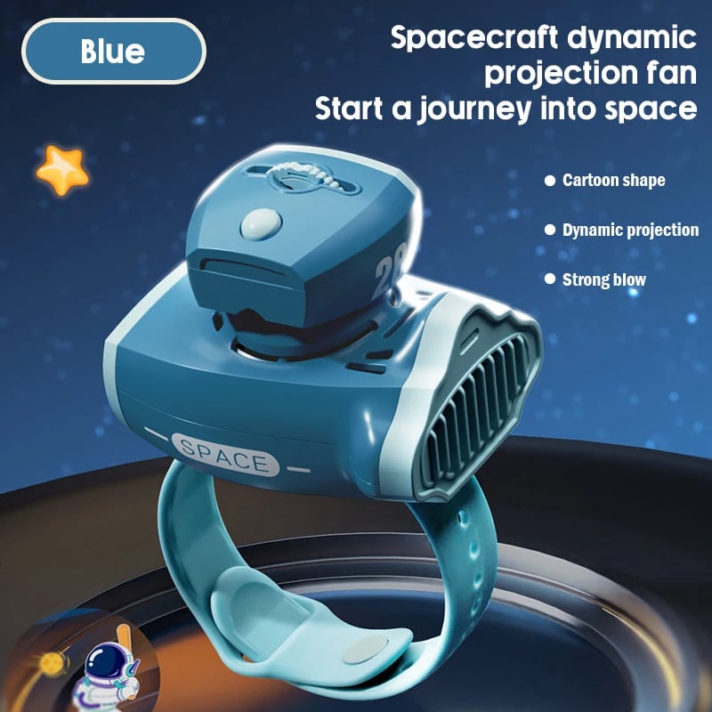 Cartoon projected children's gift aerospace dynamic projection toys