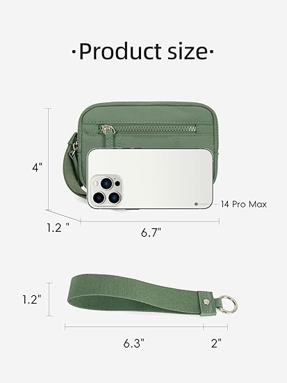 🔥Last Day $10.99 | Puffer Wristlet Wallet Fits Phone💜