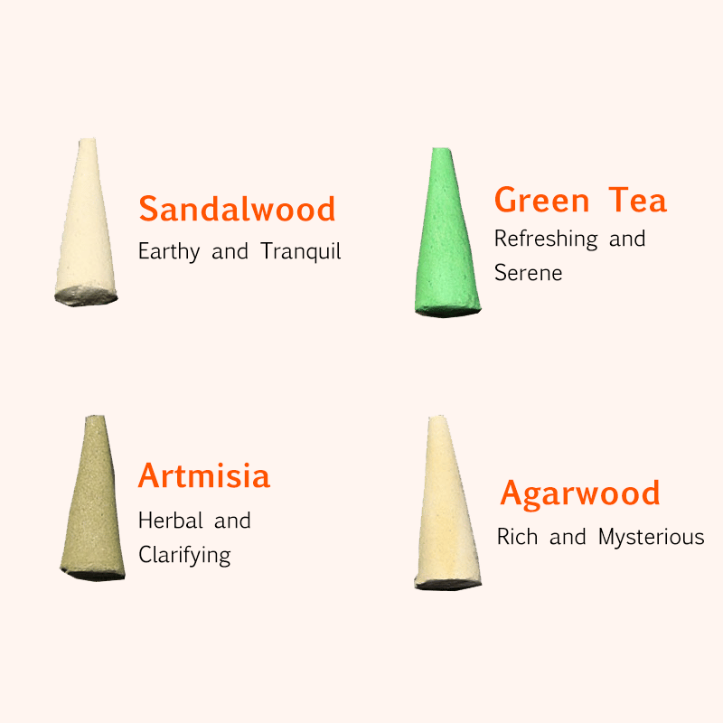 🏠🎄Log Cabin Snowy Winter Incense Cone Burner