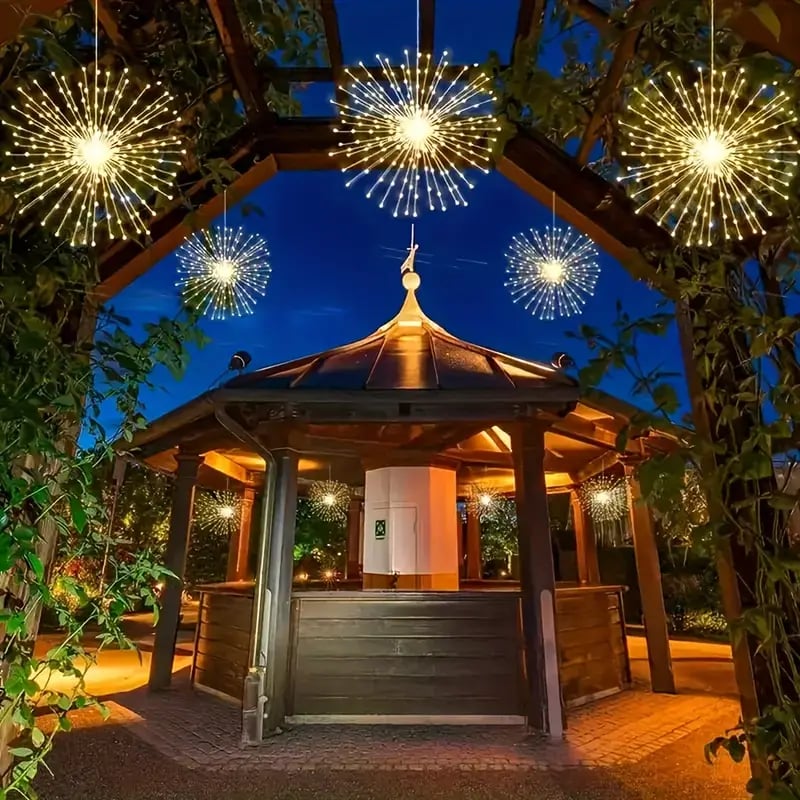 🎄Early Christmas Sale 49% OFF🎁Solar Twinkle Hanging Lights🎇