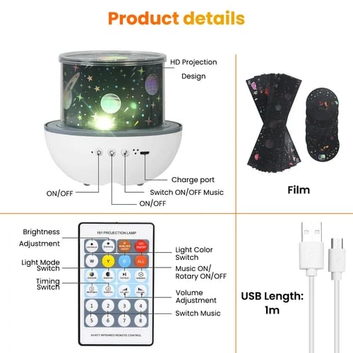 🎶Children's Night Light Projector📽️