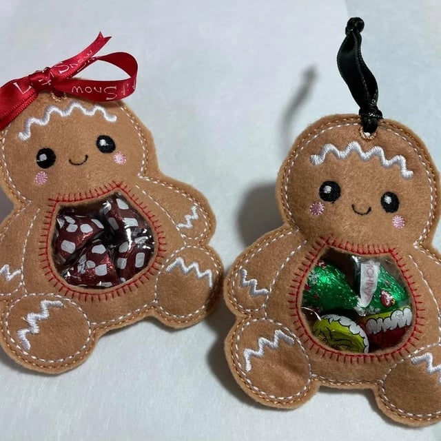 🎄Cute Peekaboo Snack Bag |  Perfect addition to Christmas