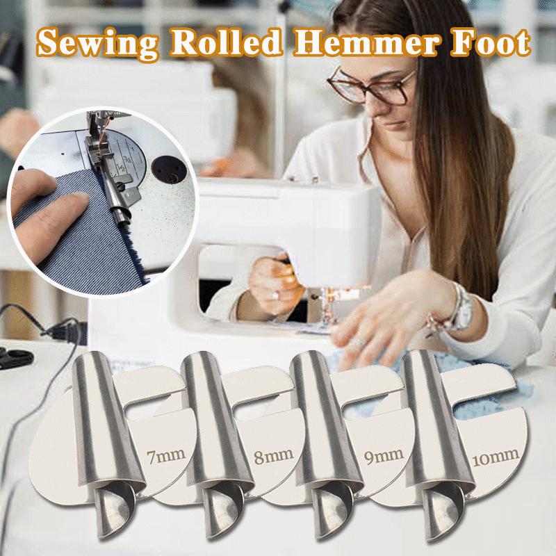 🔥Hot Sale - Sewing Rolled Hemmer Foot