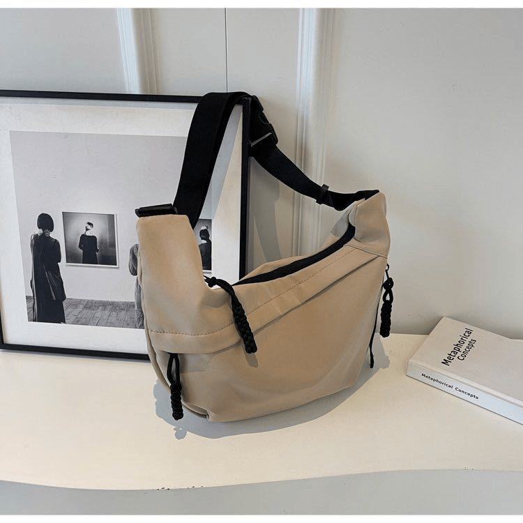 Easter Special Sale-49% OFF🎁Women's Fashion Plain Color Nylon Crossbody Bag