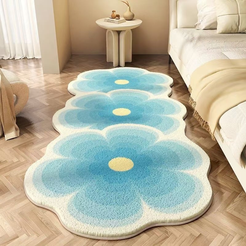 💖Last Day Sale 49% OFF💖Flower Pattern Non-slip Washable Rugs Floor Mat