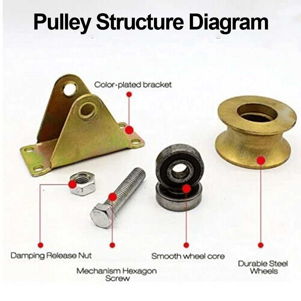 Track Wheel Bearing Pulley