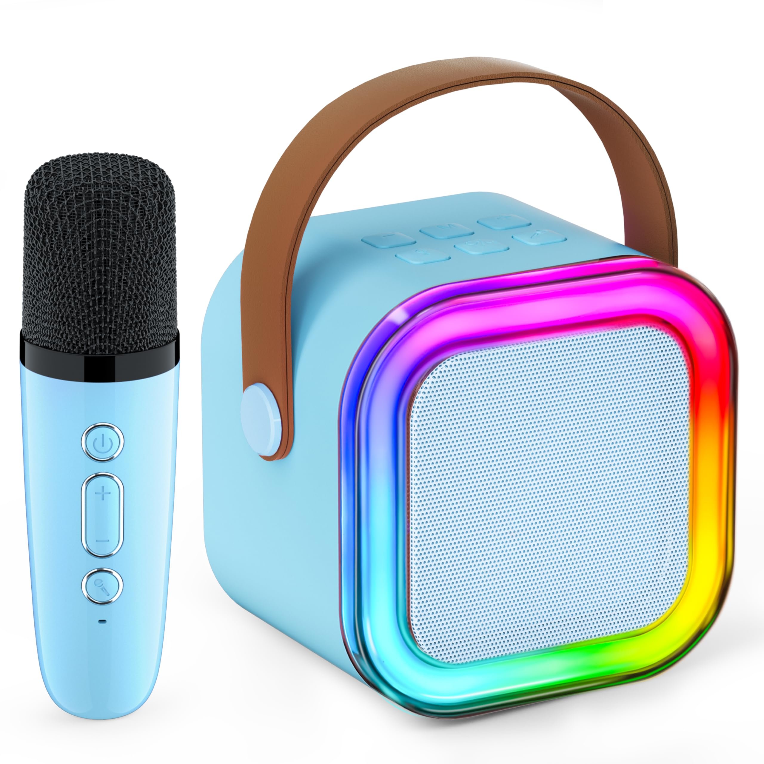 🔥Hot Sale 49% Off🎵Mini Karaoke Machine for Kids with Wireless Microphones