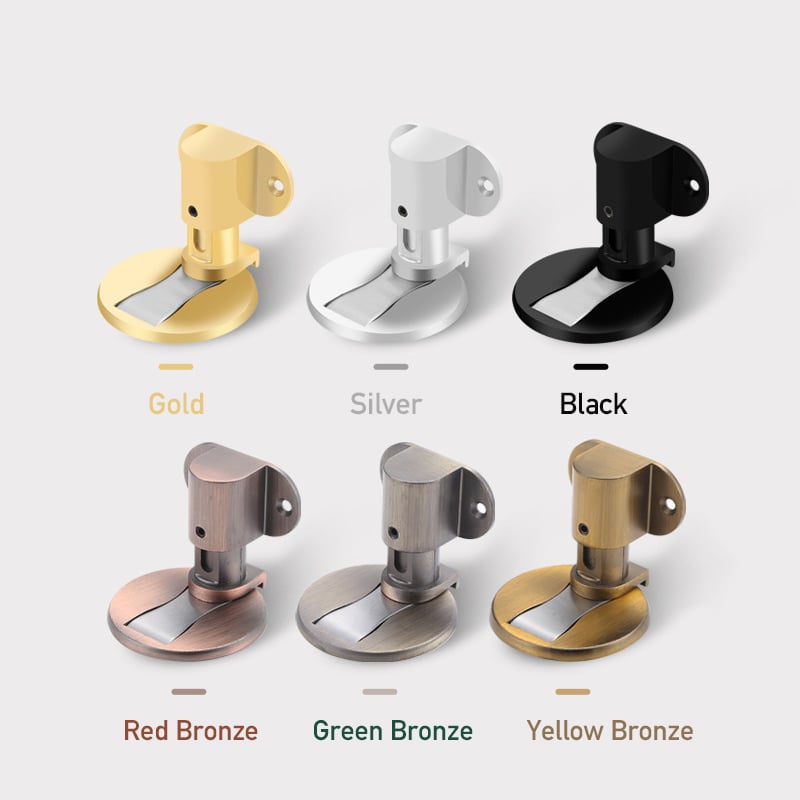 Adjustable Door Stop Punch-free Magnetic Door Stopper