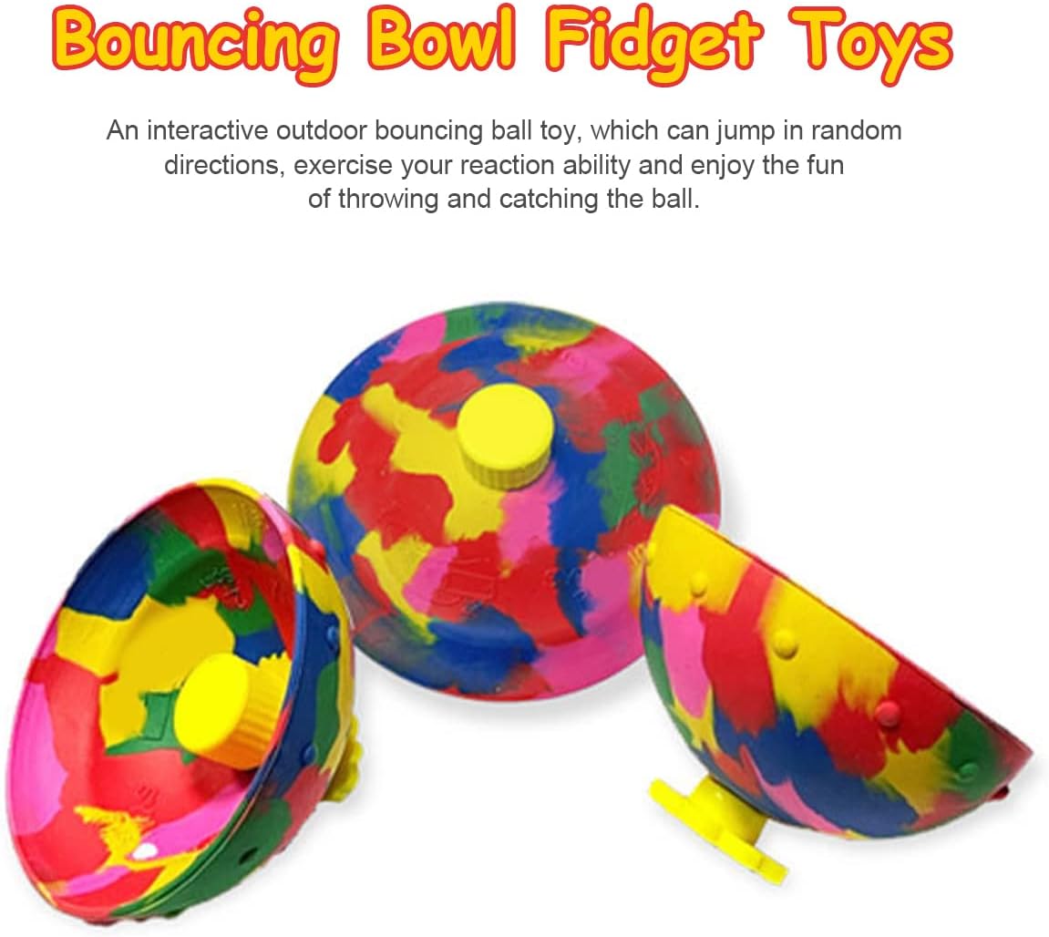 🌟New Camouflage Bouncing Bowl - Children's Stress Relief Toy🧒