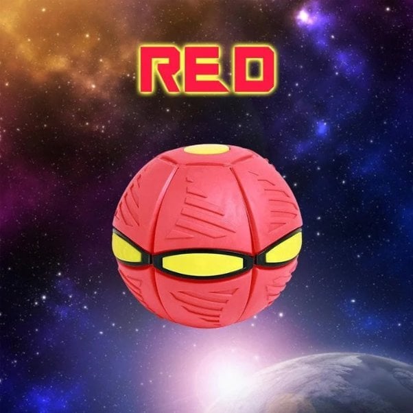 Portable Creative Magic Light Flying Saucer UFO Ball For Kids