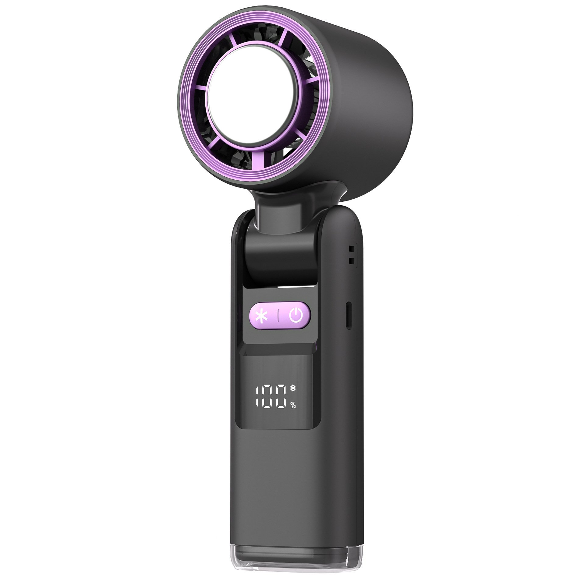 🌞Summer Hot Sale 49% OFF - Multifunction Portable Handheld Turbo Ice-Cooling Fan | AC-Like Gel Pad Tech, 5 Gears