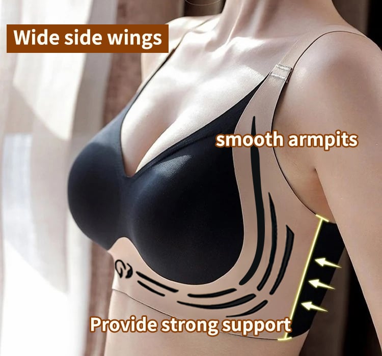 🎁Last Day 49% Off - Super gather bra | Wireless Push-up Bra👍No more sagging breasts