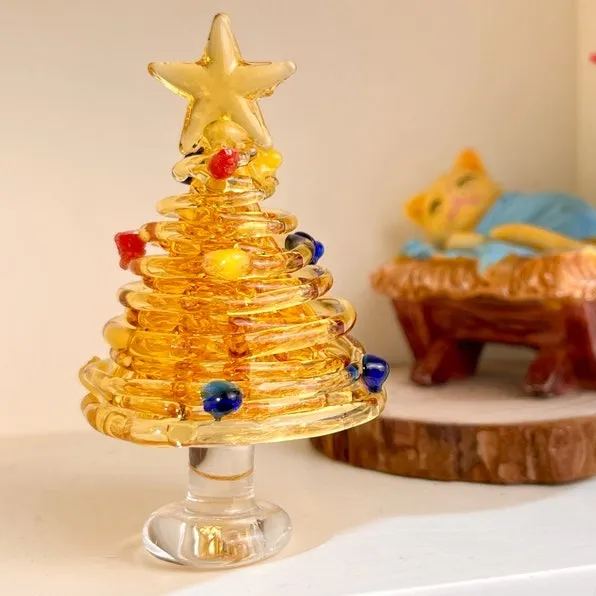 🎄Handmade Stained Glass Christmas Trees