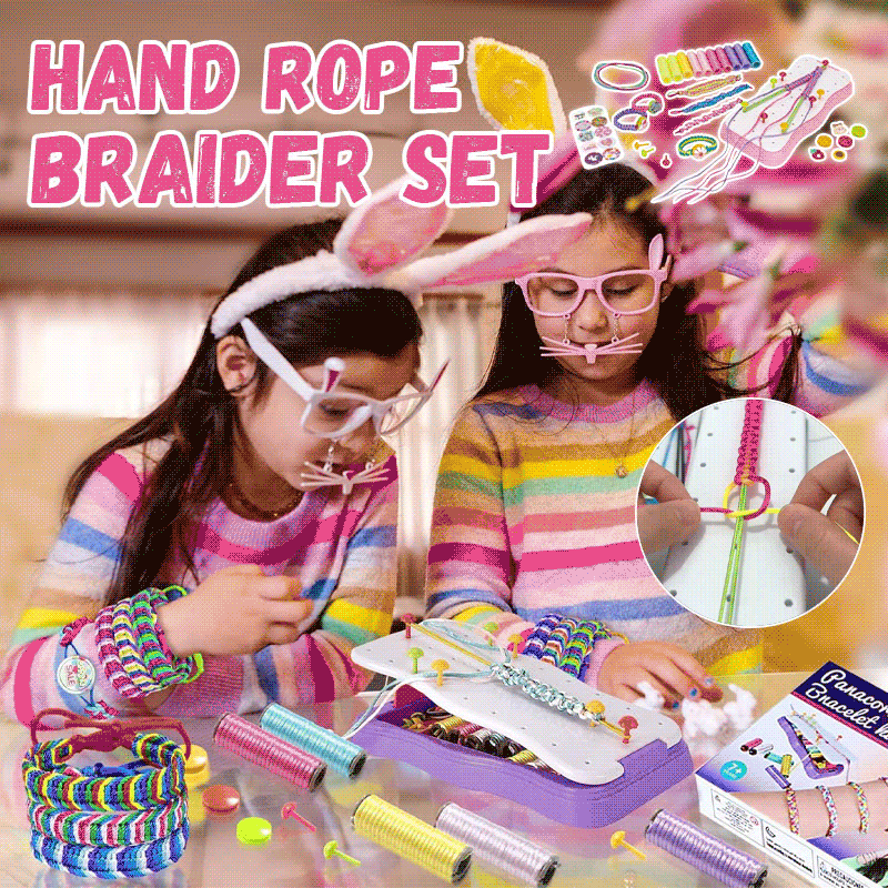🎀DIY Hand Rope Braider Set🎀