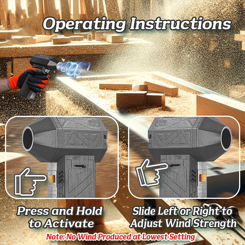 🔥Big Sale🔥 Pousbo® Multi-Purpose Compact High-Speed Jet Blower(Free Shipping)