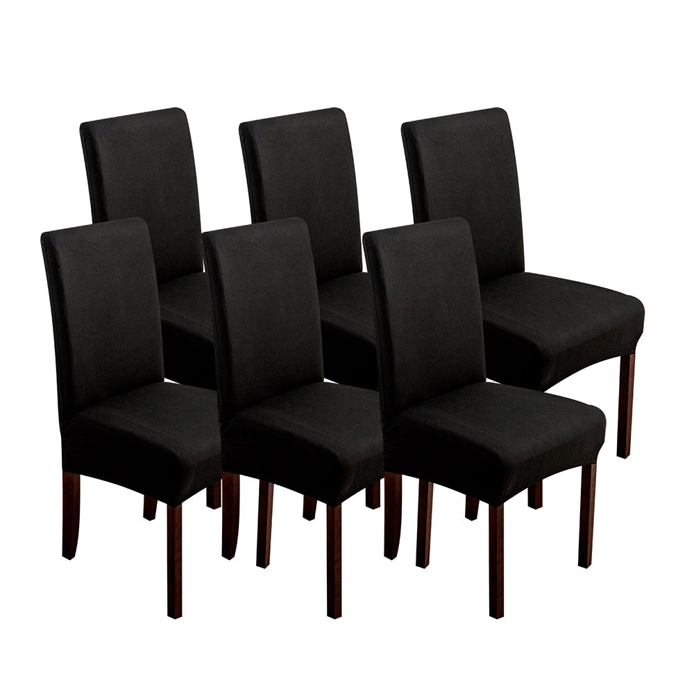 「🎄Christmas Sale- 40% Off」Soft Spandex Solid Color Stretch Dining Chair Covers