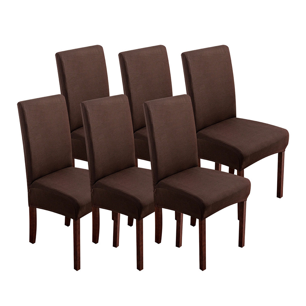 「🎄Christmas Sale- 40% Off」Soft Spandex Solid Color Stretch Dining Chair Covers