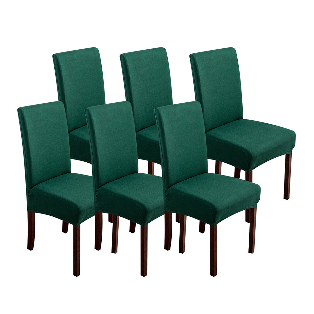 「🎄Christmas Sale- 40% Off」Soft Spandex Solid Color Stretch Dining Chair Covers