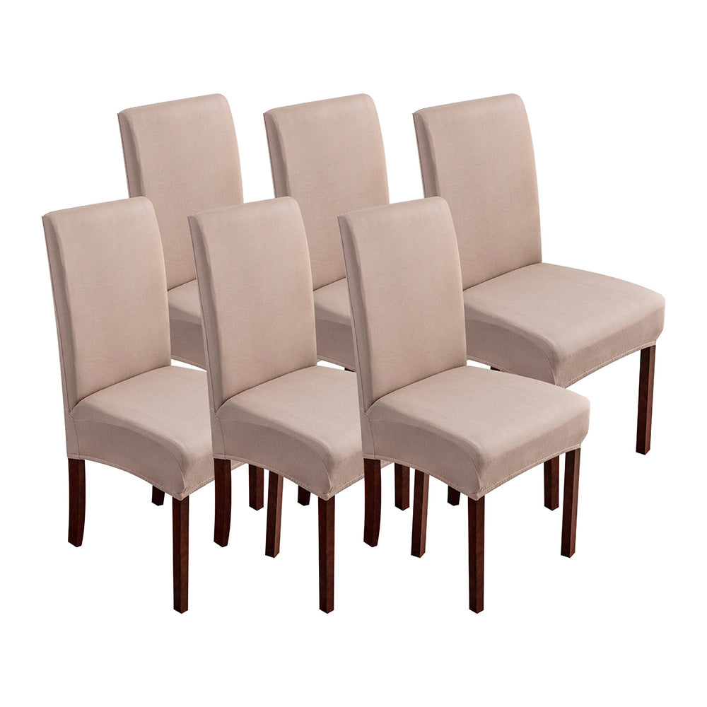 「🎄Christmas Sale- 40% Off」Soft Spandex Solid Color Stretch Dining Chair Covers