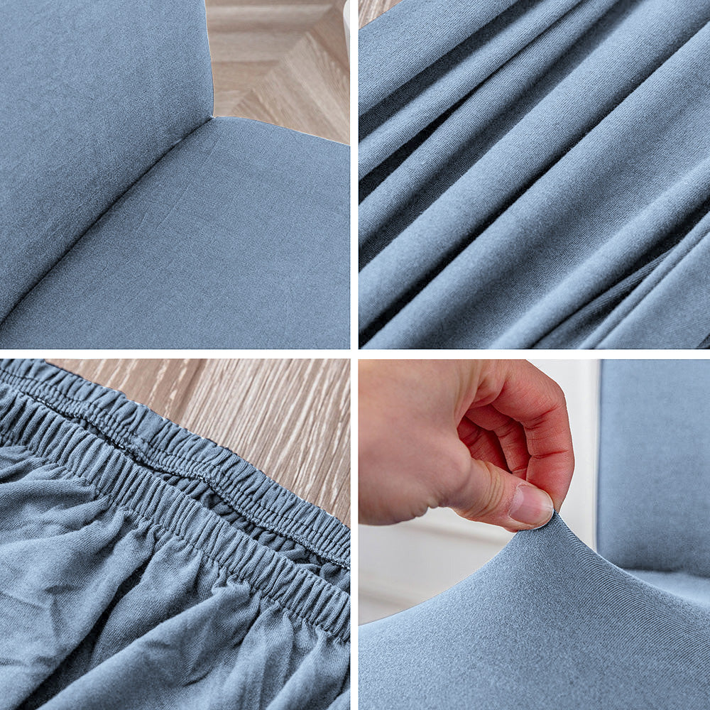 「🎄Christmas Sale- 40% Off」Soft Spandex Solid Color Stretch Dining Chair Covers