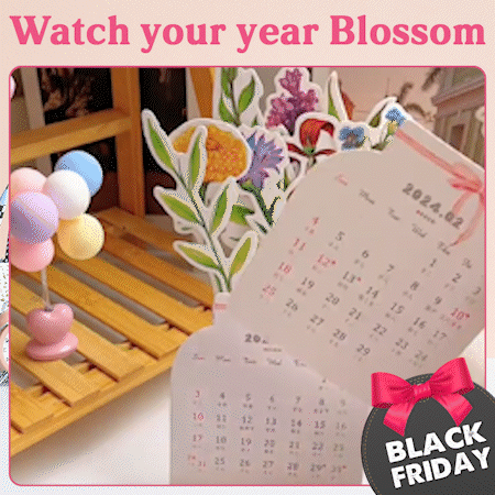 BloomyLog - 2024 Bloomy Flower Calendar - 70% SALE OFF TODAY