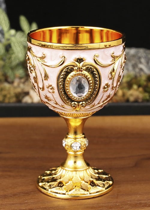 Vintage Metal Wine Cups