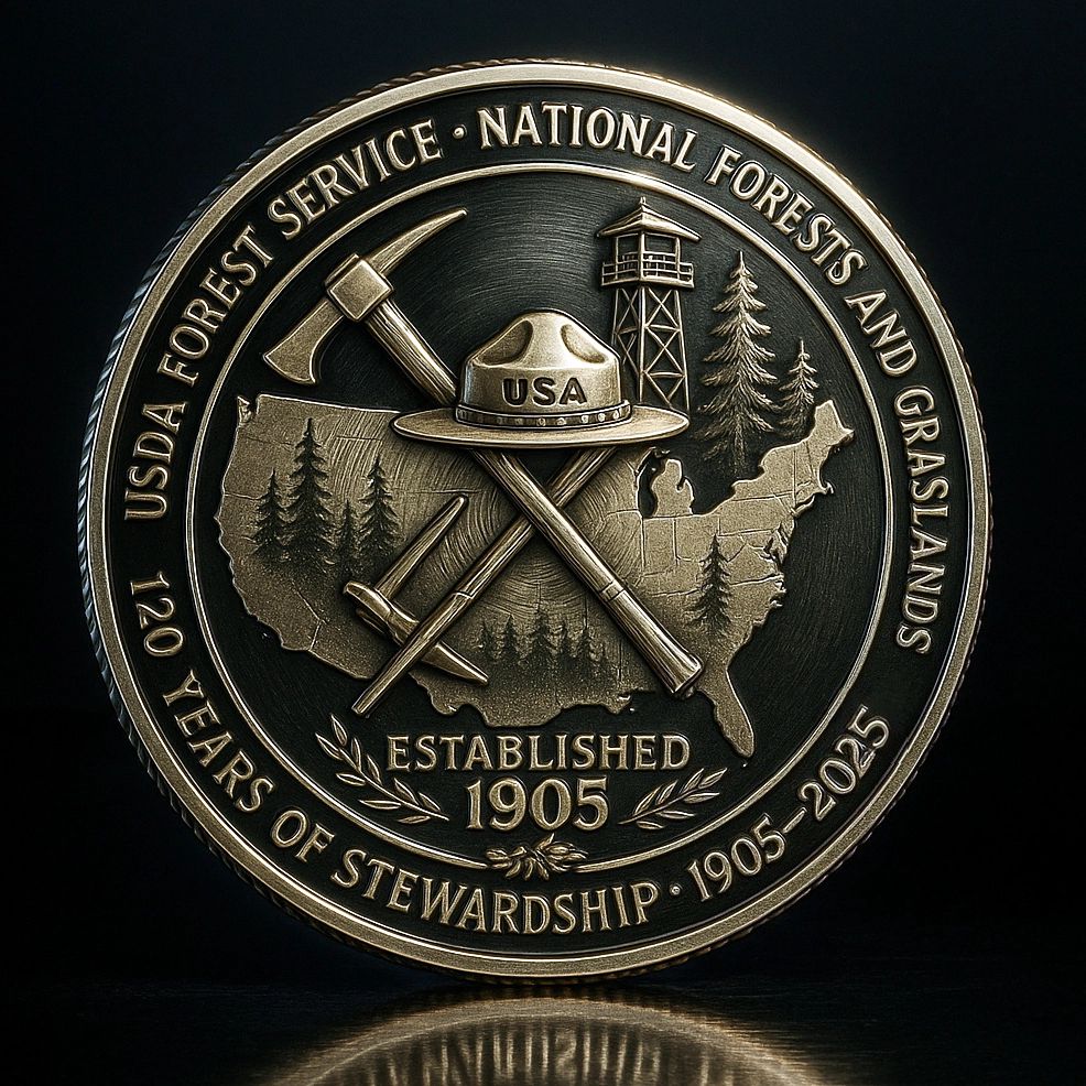U.S. Forest Service 120th Anniversary Commemorative Coin