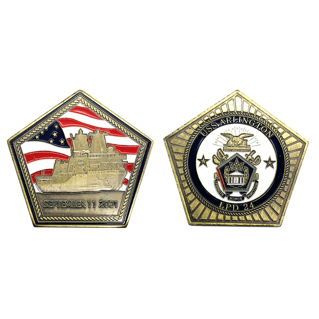 September 11th Mission Accomplished Challenge Coin