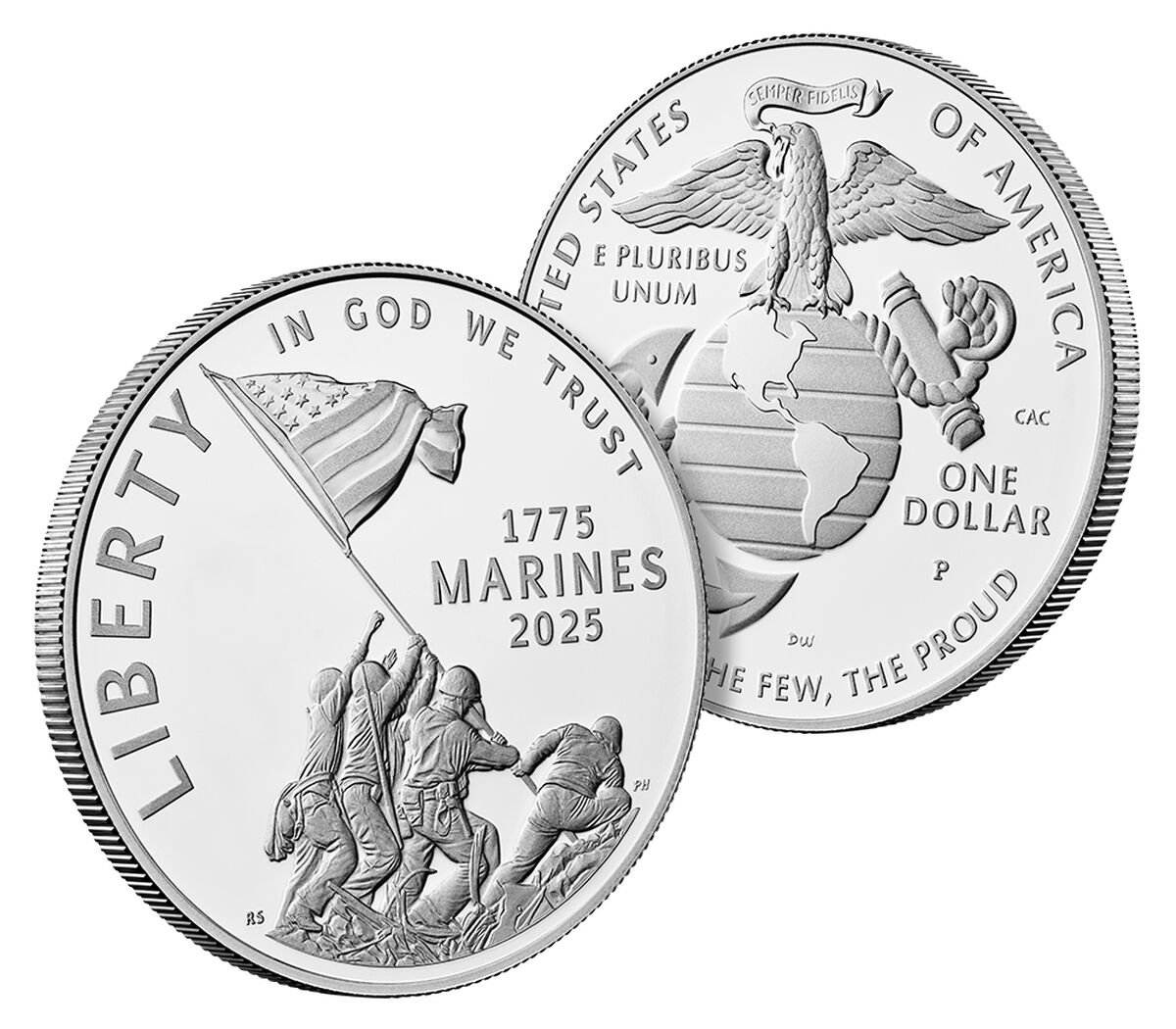U.S. Marine Corps 250th anniversary coin