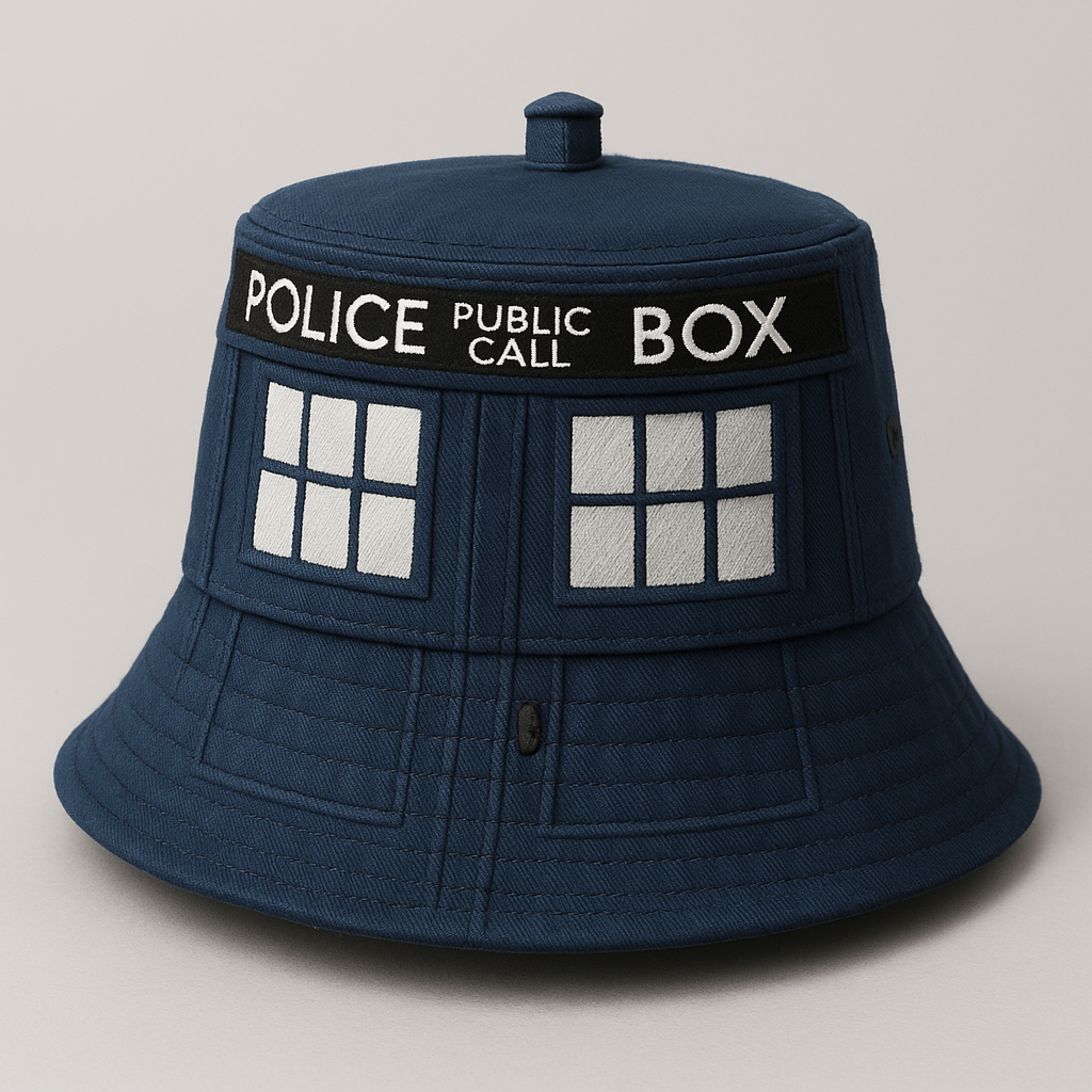 🔥Limited Edition🎁Dr. Who TARDIS Fisherman's Hat
