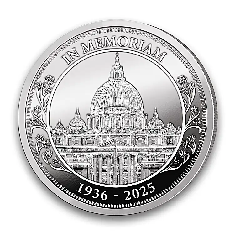 Pope Francis Memorial Proof Coins