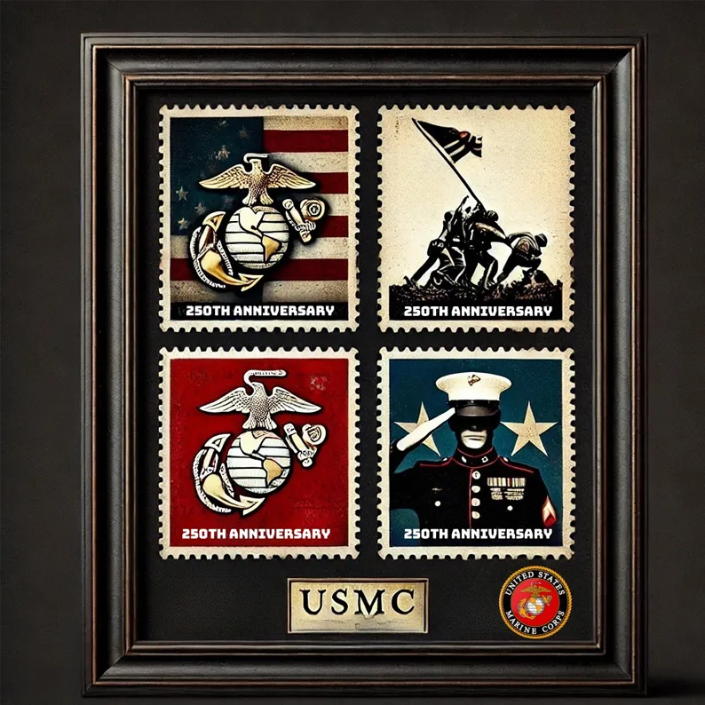 Military Stamps Collectible Kit - Father's Day Gift