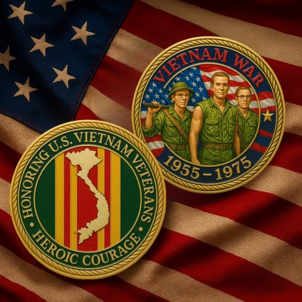 The U.S. Vietnam Veteran Challenge Coin Collection