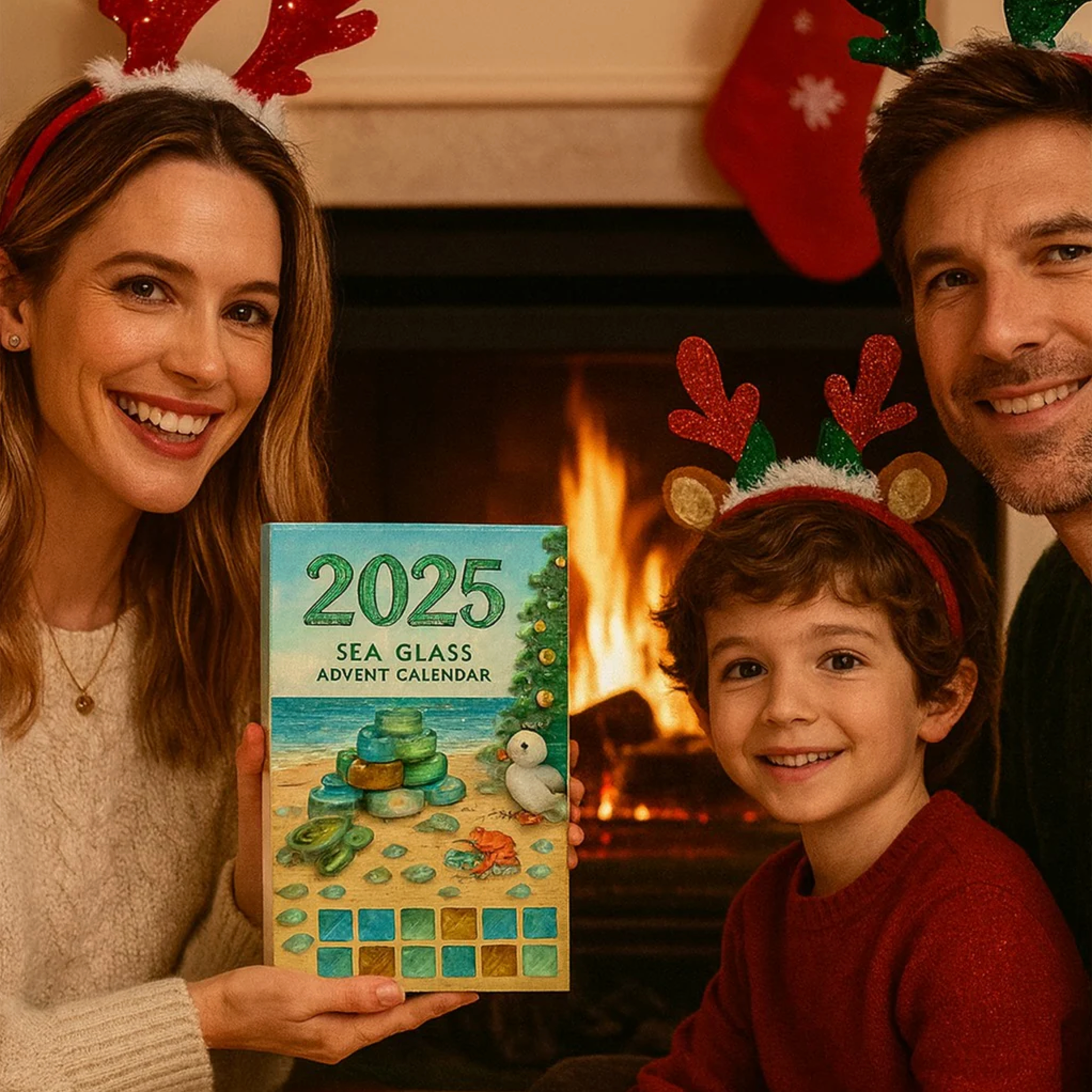 Let the Ocean Join Your Christmas - Sea Glass Christmas Tree Advent Calendar