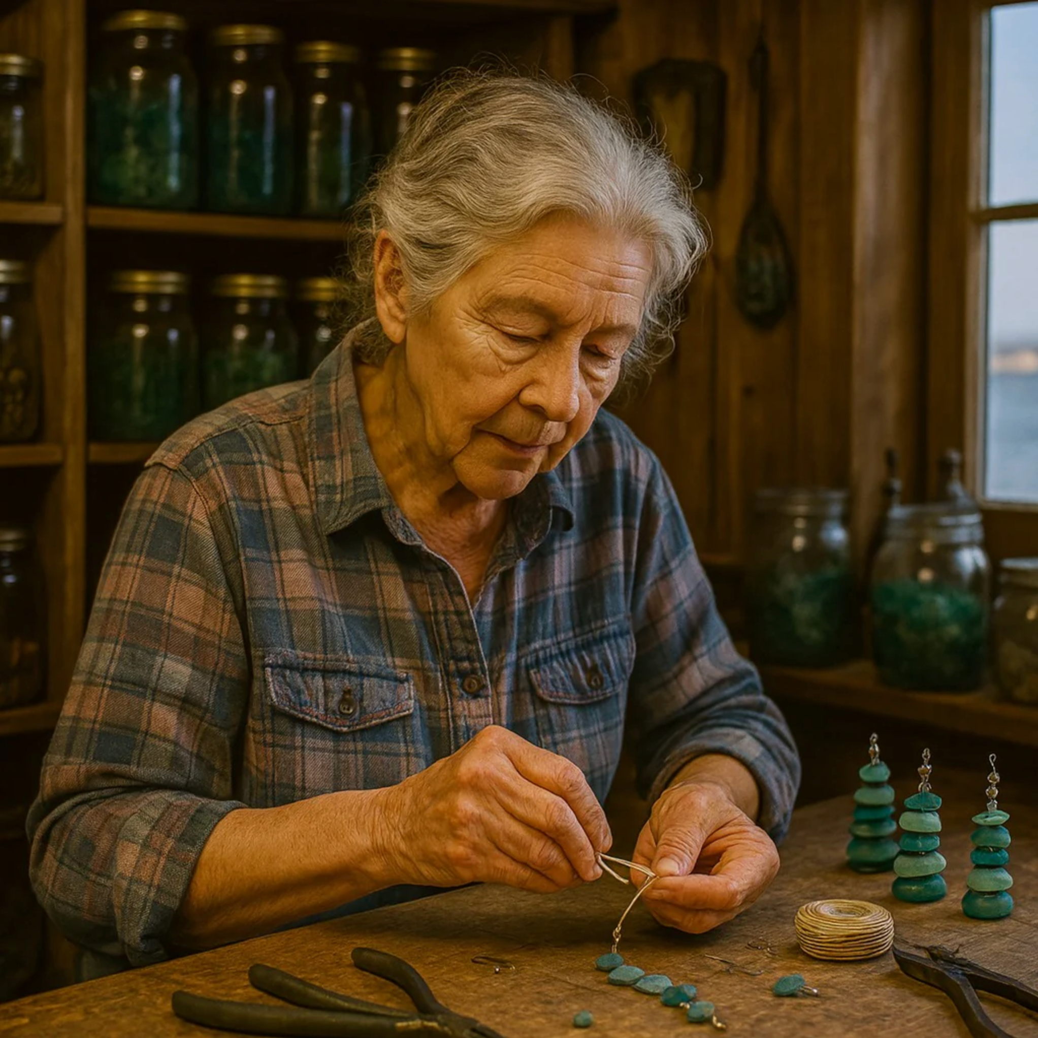 Let the Ocean Join Your Christmas - Sea Glass Christmas Tree Advent Calendar