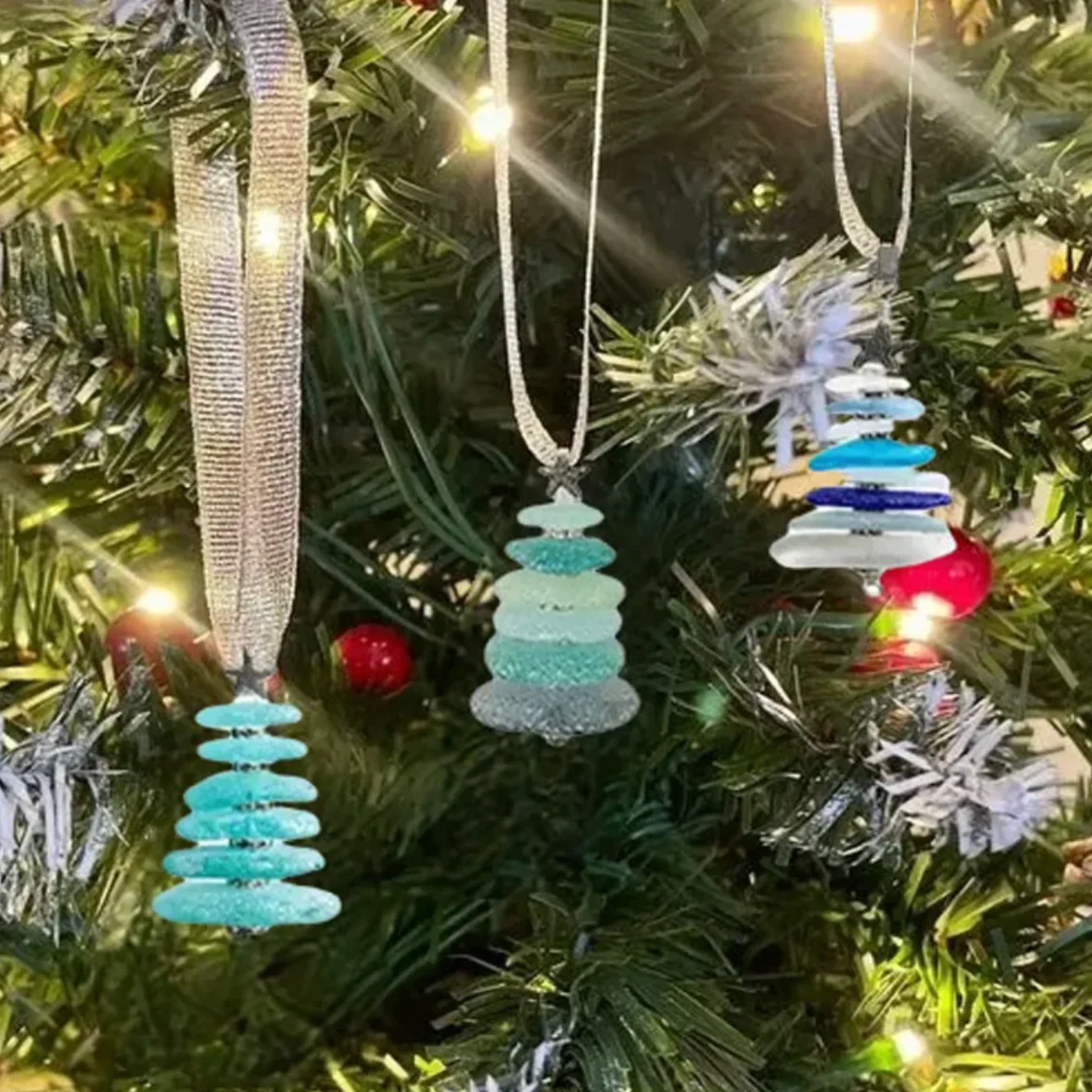 Let the Ocean Join Your Christmas - Sea Glass Christmas Tree Advent Calendar