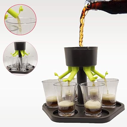 🍾🍾Party Gathering Beer Beverage Hexagon Dispenser🍻(comes with 6 free cups)